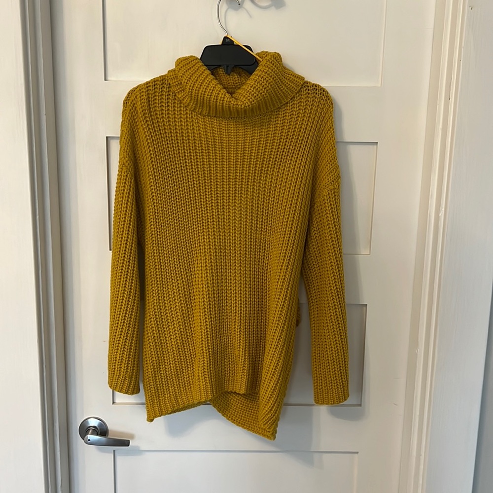 Open back sweater